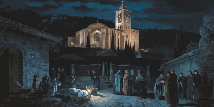 Malgré la guerre à Gaza quelques centaines de fidèles se sont réunis à Bethléem pour célébrer Noël Le pape François ouvre lAnnée Sainte au Vatican   Viral Mag