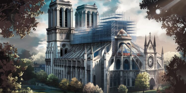 Notre-Dame de Paris : quand sa reconstruction éveille la foi - Viral Mag Découvrez comment la reconstruction de Notre Dame de Paris ébranlée par un incendie en 2019 fait renaître la foi et la spiritualité chez de nombreuses personnes Viral Mag