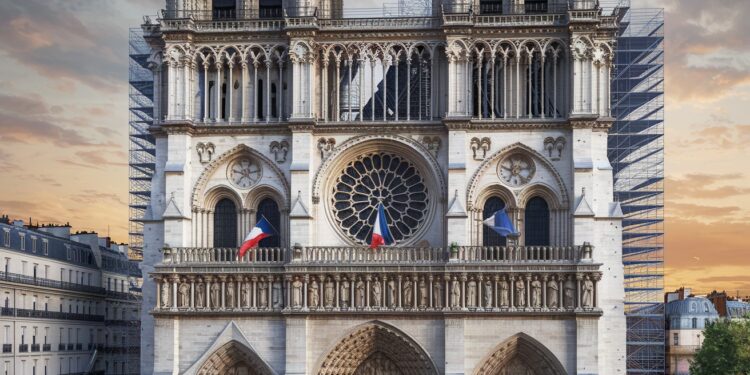 Plongez dans les coulisses de la restauration de Notre Dame où sentremêlent politique et religion Un fascinant jeu diplomatique entre le président Macron et lEglise    Viral Mag