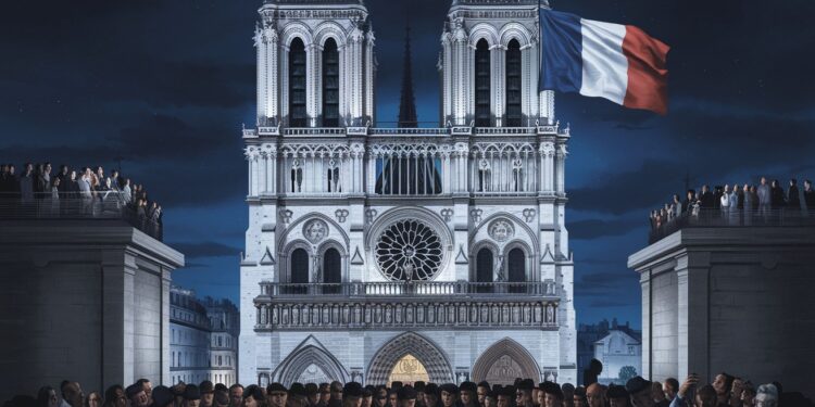 Notre-Dame : Une Réouverture Triomphale Malgré La Crise Politique - Viral Mag Après 5 ans de travaux titanesques Notre Dame rouvre ses portes ce week end Macron célèbre ce pari réussi malgré une crise politique sans précédent Viral Mag