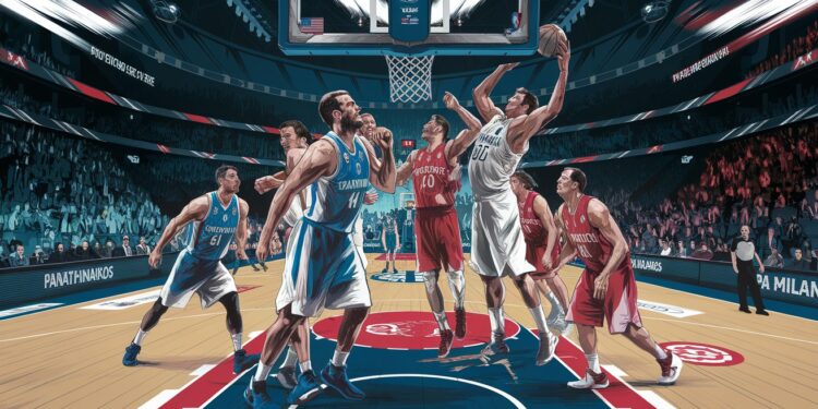 Panathinaïkos vs Olimpia Milan: Un Choc Très Attendu en Euroligue - Viral Mag Le Panathinaïkos accueille lOlimpia Milan dans un choc au sommet de lEuroligue Qui lemportera dans ce duel passionnant Analyse et pronostics Viral Mag