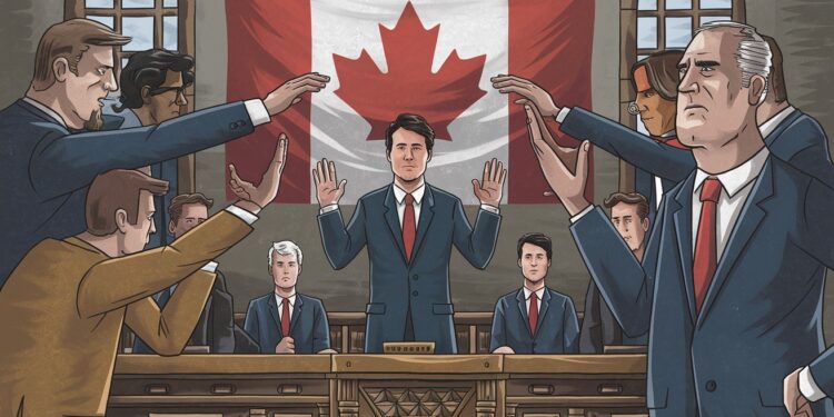 Blocage sans précédent à Ottawa  lopposition conservatrice durcit le ton face à Justin Trudeau paralysant le Parlement depuis 2 mois   Viral Mag