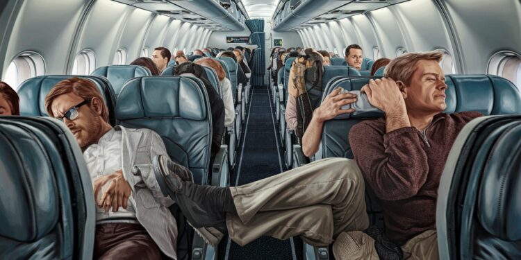 Une pétition contre linclinaison des sièges en avion bat des records aux États Unis Ce geste divise les passagers Découvrez pourquoi   Viral Mag