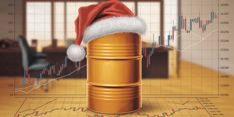 Pétrole: Une légère hausse des prix avant les fêtes de Noël - Viral Mag À la veille de Noël les marchés pétroliers enregistrent une petite remontée des cours malgré un contexte économique incertain Décryptage Viral Mag