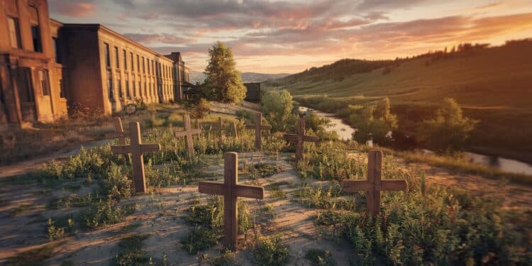 Plus de 3100 Enfants Amérindiens Victimes des Pensionnats aux USA - Viral Mag Selon le Washington Post au moins 3104 enfants amérindiens sont morts dans des pensionnats aux USA arrachés à leur famille pour être assimilés de force Un bilan 3 fois supérieur à lestimation officielle Viral Mag