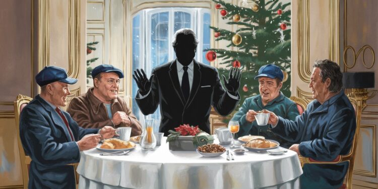 Revivez le petit déjeuner surprenant de Valéry Giscard dEstaing avec les éboueurs de lÉlysée le 24 décembre 1974 Un moment historique controversé   Viral Mag