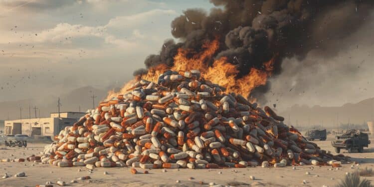 Rebelles Syriens Détruisent Un Million De Pilules De Captagon - Viral Mag Les nouvelles autorités syriennes ont brûlé 1 million de pilules de captagon une drogue produite à échelle industrielle sous Assad Cliquez pour en savoir plus    Viral Mag