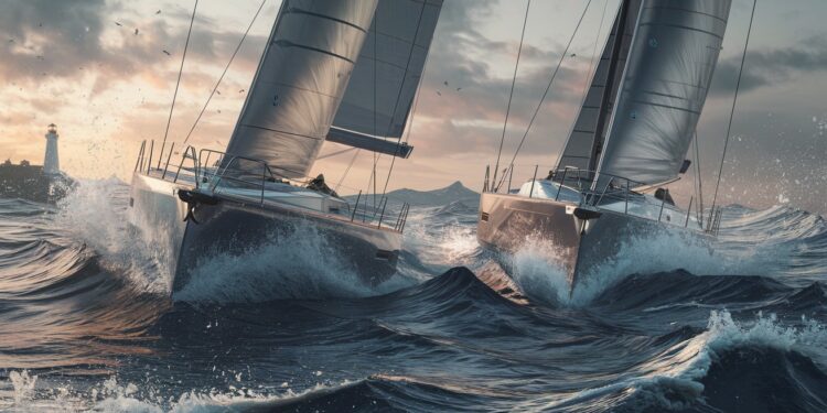 Richomme et Dalin au coude-à-coude dans le Vendée Globe - Viral Mag Yoann Richomme et Charlie Dalin se livrent un duel intense en tête du Vendée Globe Une course palpitante au coeur de locéan Viral Mag