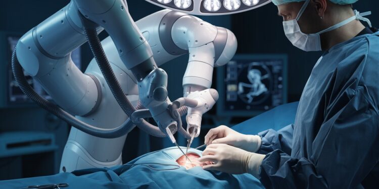 Robots Médicaux : Le Futur des Interventions Chirurgicales - Viral Mag Les robots médicaux révolutionnent la chirurgie permettant des opérations moins invasives et une récupération plus rapide pour les patients Découvrez leur impact sur le bloc opératoire et la relation médecin robot Viral Mag