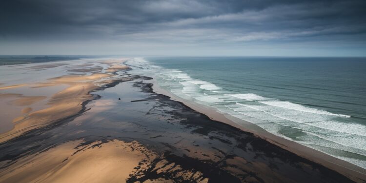 La Russie frappée par une immense marée noire   plages polluées sur 49 km après le naufrage de pétroliers dans le détroit de Kertch Secouristes à pieds dœuvre dans un combat acharné pour nettoyer le rivage   Viral Mag