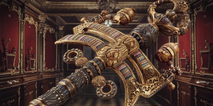 Scandale au Bénin : un sceptre royal pillé retiré d’une vente aux enchères en France - Viral Mag Un sceptre royal béninois prétendument offert par le roi Béhanzin lors de sa reddition en 1894 a été retiré dune vente aux enchères à Paris suite à la demande des autorités du Bénin Viral Mag