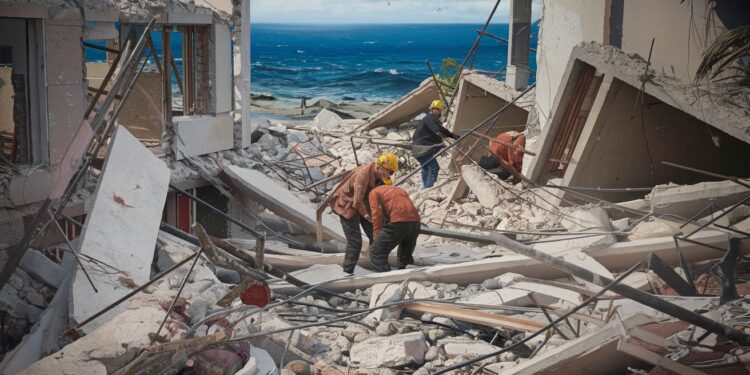 Séisme meurtrier au Vanuatu: les secouristes à la recherche des survivants - Viral Mag Après le puissant séisme qui a fait au moins 10 morts dont un Français au Vanuatu les secouristes sont à pied dœuvre pour retrouver des survivants dans les décombres Laide internationale arrive Viral Mag