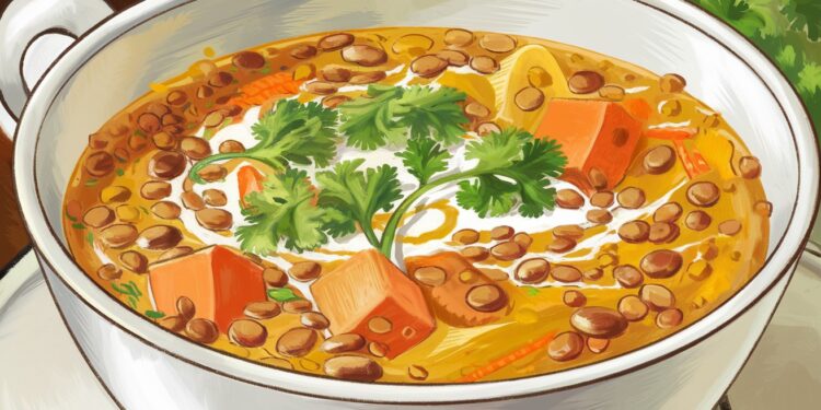 Soupe Végétarienne Protéinée et Anti-Inflammatoire pour un Hiver Épanoui - Viral Mag Découvrez notre recette de soupe végétarienne riche en protéines et ingrédients anti inflammatoires Réconfortante et nourrissante parfaite pour affronter lhiver en pleine forme Viral Mag