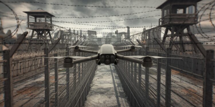 Surveillance par drone du centre de rétention administrative de Marseille - Viral Mag Un drone surveille le centre de rétention de Marseille pour prévenir évasions et projections Décision controversée malgré les arguments sécuritaires Viral Mag