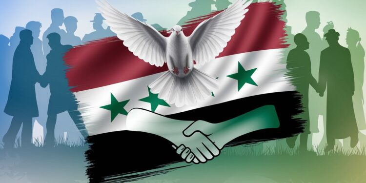 Syrie : Dissolution des Groupes Armés, le Nouveau Pouvoir Instaure la Paix - Viral Mag Le nouveau pouvoir syrien annonce un accord historique avec tous les groupes armés pour leur dissolution et intégration au ministère de la Défense Un pas décisif vers la paix Viral Mag