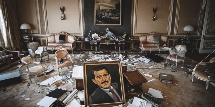 Syrie : Le Palais Présidentiel Pillé Suite à la Chute de Bachar el-Assad - Viral Mag Des images choquantes montrent le palais présidentiel syrien saccagé après la fuite précipitée de Bachar el Assad La population célèbre la chute du régime Viral Mag