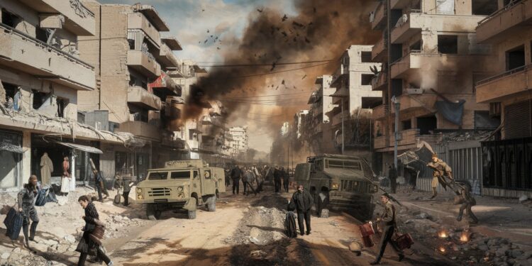 Syrie : les rebelles islamistes aux portes de Hama - Viral Mag Une coalition rebelle dominée par des islamistes radicaux progresse dans le nord de la Syrie et se rapproche dangereusement de la ville de Hama La population fuit Viral Mag