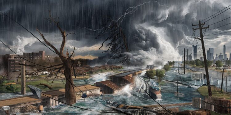 Tempête Darragh : Le Royaume-Uni Paralysé Par Des Vents Violents - Viral Mag La tempête Darragh sabat sur le Royaume Uni provoquant de fortes perturbations dans les transports et des coupures de courant pour des dizaines de milliers de foyers Viral Mag