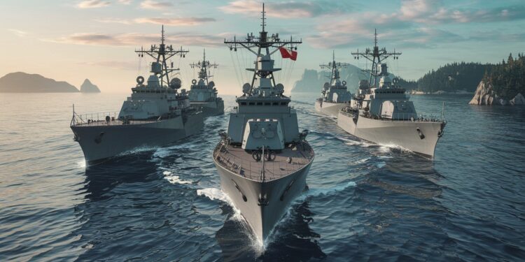 Tensions en mer de Chine : la Chine défie la paix dans l’Asie-Pacifique - Viral Mag Avec ses déploiements massifs près de Taïwan la Chine sème linquiétude dans la région Les États Unis critiquent son comportement coercitif et réaffirment leur engagement pour la stabilité Viral Mag