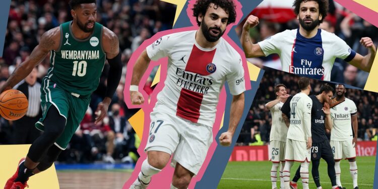 Tops et flops du week-end sport : De Wembanyama à Salah, en passant par le PSG - Viral Mag Victor Wembanyama brille chez les Spurs Mohamed Salah fait le show à Anfield tandis que le PSG déçoit Découvrez les tops et les flops du week end sportif Viral Mag