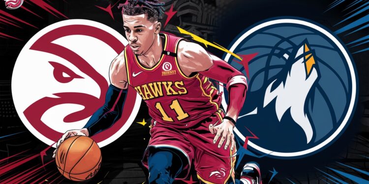 Trae Young Mène les Hawks Vers une Victoire Éclatante - Viral Mag Trae Young a ébloui lors de la rencontre Hawks vs Timberwolves le 24 décembre 2024 menant son équipe vers une victoire méritée 117 104 Découvrez les moments forts de ce match palpitant Viral Mag