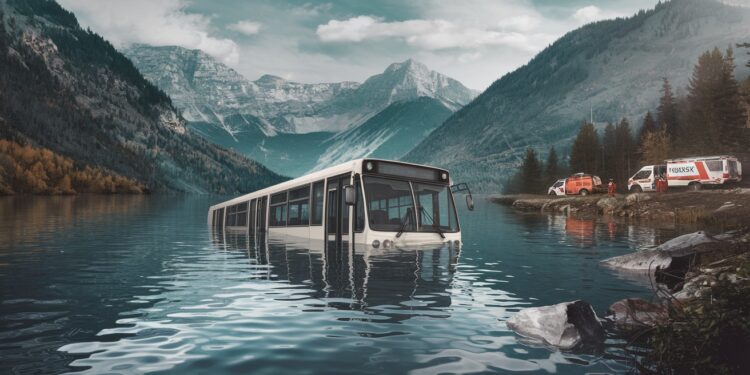Un bus transportant des passagers étrangers a terminé sa course dans un lac en Norvège faisant 3 morts et 4 blessés Les circonstances de laccident restent à éclaircir   Viral Mag