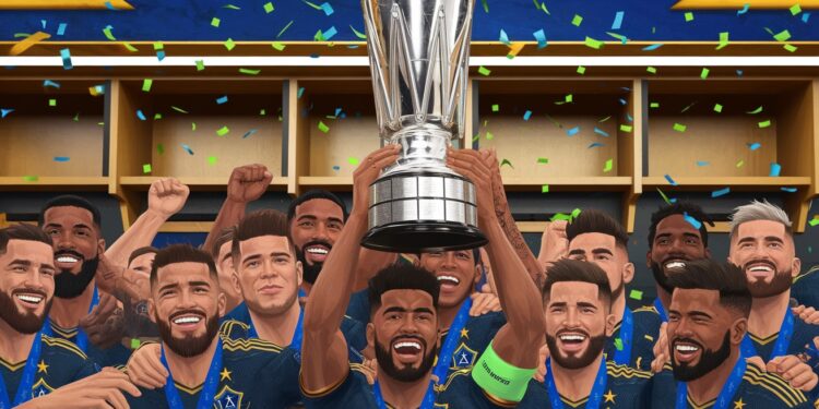 Triomphe du Los Angeles Galaxy en Finale de la MLS Face aux Red Bulls - Viral Mag Le Los Angeles Galaxy remporte un sixième titre historique en MLS en simposant 2 1 face aux New York Red Bulls lors dune finale épique à Los Angeles   Viral Mag