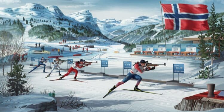 La Norvège sillustre avec un triplé historique au biathlon à Kontiolahti en Finlande Les Français se classent aux 5ème et 6ème places   Viral Mag