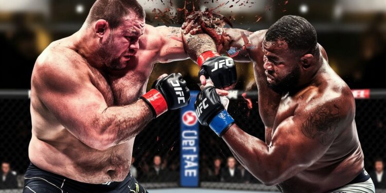 UFC 310 : Ciryl Gane affronte Alexander Volkov à Las Vegas - Viral Mag Le combattant français Ciryl Gane retrouve loctogone de lUFC à Las Vegas pour défier le Russe Alexander Volkov Un choc explosif chez les poids lourds    Viral Mag