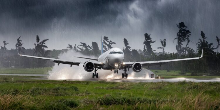 Un Avion Rate Son Atterrissage à Cause Des Vents Violents - Viral Mag Un vol Lyon Caen a failli mal se terminer dimanche Lavion na pas réussi à se poser à cause des rafales causées par la tempête Darragh Viral Mag