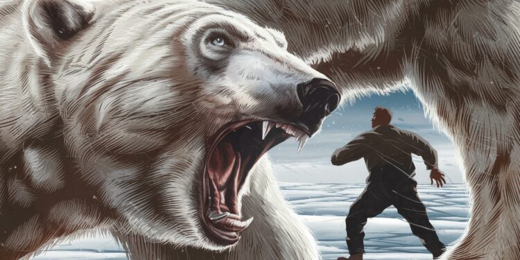 Un homme se bat courageusement contre un ours polaire en pleine attaque pour protéger sa femme Un acte damour et de bravoure incroyable    Viral Mag