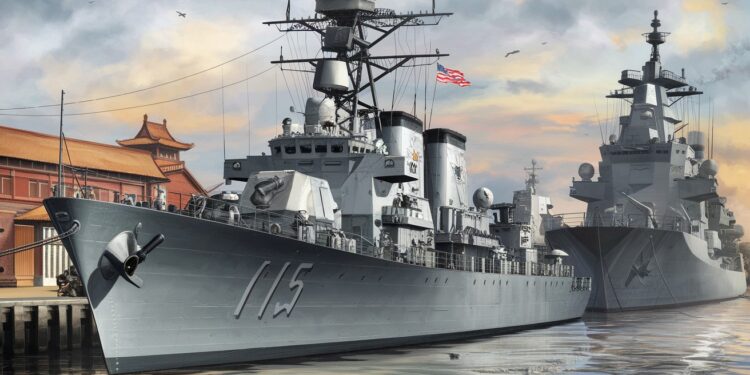 Un navire américain accoste au Cambodge près d’une base rénovée par la Chine - Viral Mag Un navire de guerre américain a accosté au Cambodge pour la première fois depuis 8 ans à proximité dune base navale rénovée par la Chine Tensions géopolitiques en vue Viral Mag