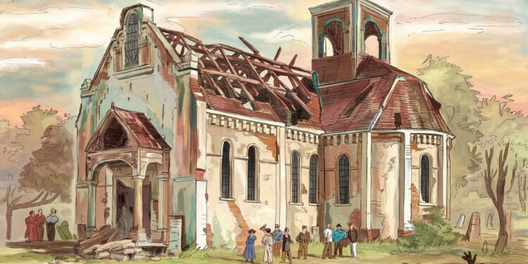 Les habitants de Remouillé se battent pour restaurer leur chapelle néogothique du XIXe siècle véritable trésor architectural menacé de ruine   Viral Mag