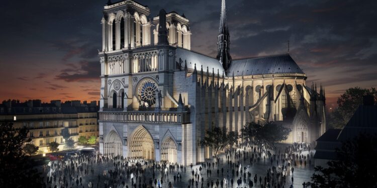 Une Captivante Soirée de Réouverture : Notre-Dame Renaît en Musique ! - Viral Mag Revivez la cérémonie émouvante de réouverture de Notre Dame de Paris couronnée par les performances sublimes du ténor Benjamin Bernheim et de la maîtrise de la cathédrale Viral Mag