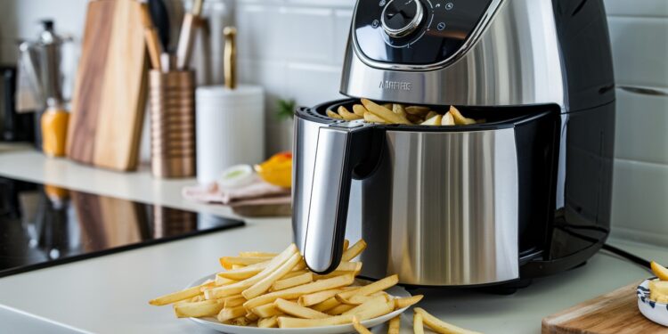 Une friteuse à air à petit prix qui promet de grandes saveurs - Viral Mag Découvrez notre friteuse à air favorite en ce moment avec un design compact et un prix imbattable de seulement 40€ chez Amazon Fini les frites grasses bonjour les saveurs Viral Mag