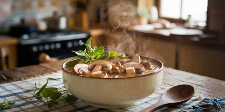 Martha Stewart partage la recette de la délicieuse soupe aux champignons polonaise de sa mère riche en umami et parfaite pour les grandes occasions   Viral Mag