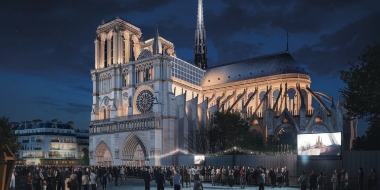 Ursula von der Leyen à Paris pour la réouverture de Notre-Dame - Viral Mag La présidente de la Commission européenne assistera à la réouverture de la cathédrale Notre Dame ce samedi aux côtés de dizaines de dirigeants mondiaux Viral Mag