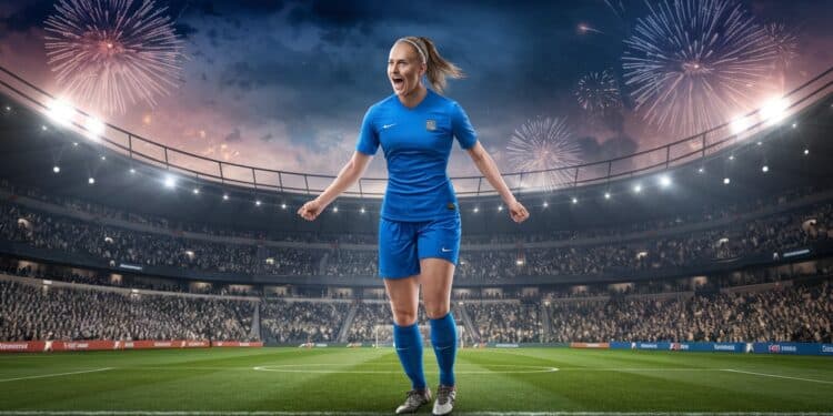 Victoire Des Bleues Contre l’Espagne : Une Fin d’Année Triomphante - Viral Mag Léquipe de France féminine termine 2024 sur une note victorieuse avec un succès retentissant face à lEspagne championne du monde en titre à Nice Viral Mag