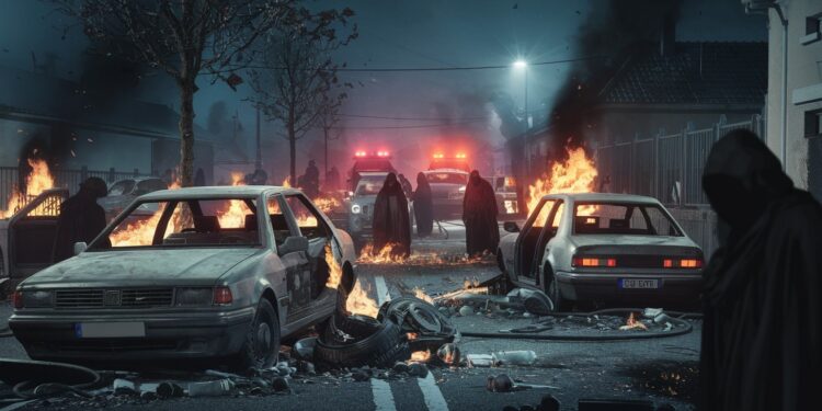 Suite au décès dun homme de 34 ans en garde à vue au commissariat de Bagneux plusieurs nuits de violences urbaines ont eu lieu en banlieue parisienne   Viral Mag