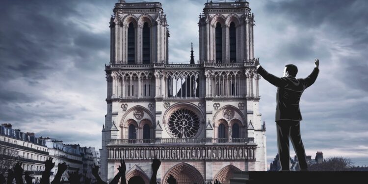 Volodymyr Zelensky Acclamé lors de la Réouverture de Notre-Dame - Viral Mag Le président ukrainien Volodymyr Zelensky accueilli sous une nuée dapplaudissements lors de la réouverture de Notre Dame Retour sur un moment historique Viral Mag