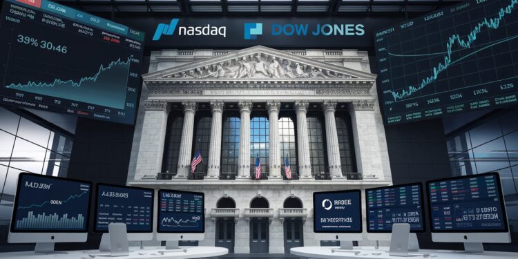 Wall Street en ordre dispersé : record pour le Nasdaq - Viral Mag Wall Street termine en ordre dispersé le Nasdaq atteint un nouveau record alors que le Dow Jones cède du terrain Les investisseurs misent sur lIA Viral Mag