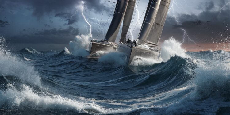 Yoann Richomme talonne Charlie Dalin dans le Vendée Globe - Viral Mag Après 40 jours de mer seuls 2 milles nautiques séparent Yoann Richomme et Charlie Dalin dans le Pacifique Sud La course au large sintensifie dans des conditions extrêmes Viral Mag