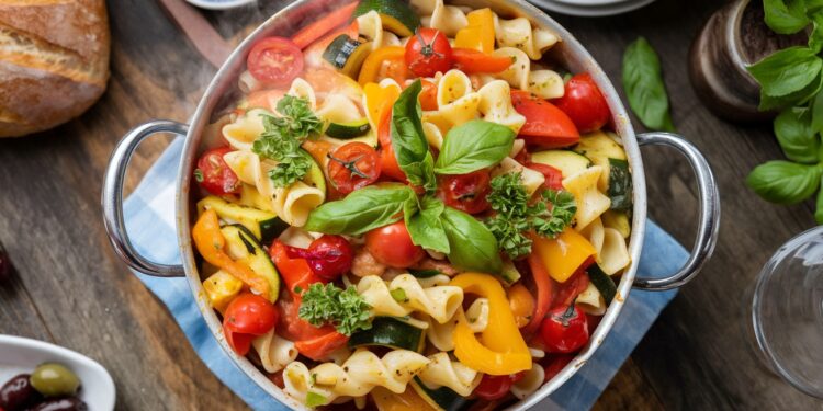 Cuisinez des dîners savoureux et pas chers en une seule casserole  Pâtes riz légumes Des recettes variées pour régaler toute la famille   Viral Mag
