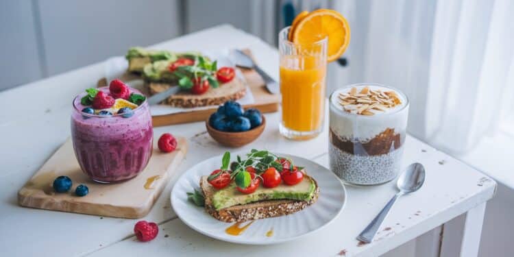 20 Recettes de Petit-Déjeuner Faciles et Délicieuses à Adopter - Viral Mag Découvrez 20 recettes de petit déjeuner saines rapides et savoureuses à préparer en 10 minutes chrono Des idées pour tous les goûts    Viral Mag
