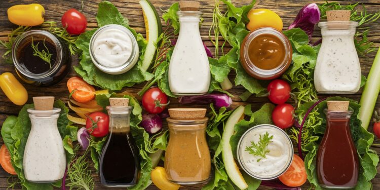 25 Vinaigrettes Incontournables Pour des Salades Délectables - Viral Mag Découvrez nos 25 vinaigrettes les plus plébiscitées pour transformer vos salades Simples saines et pleines de saveurs elles vous séduiront à coup sûr   Viral Mag