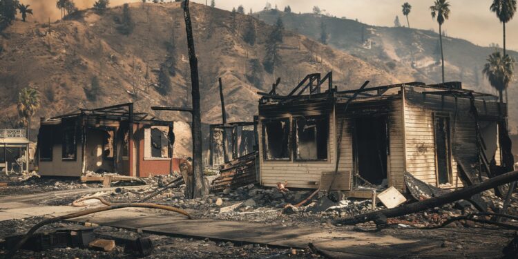À Los Angeles, des feux monstrueux forcent des évacuations massives - Viral Mag Piégés hors de chez eux des milliers dhabitants ne peuvent rentrer suite aux ravages des incendies Des risques de glissements de terrain empêchent leur retour   Viral Mag