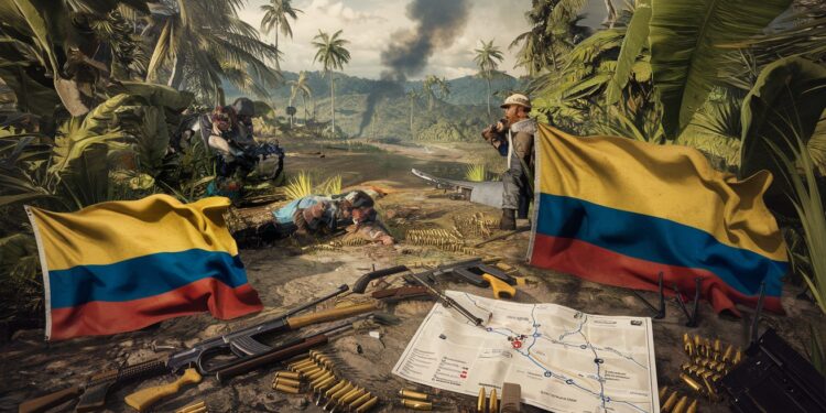 Affrontements meurtriers en Colombie : l’ELN sème le chaos - Viral Mag Des combats sanglants entre rebelles de lELN et narcotrafiquants font 9 morts supplémentaires en Colombie Bilan déjà très lourd à la frontière vénézuélienne   Viral Mag