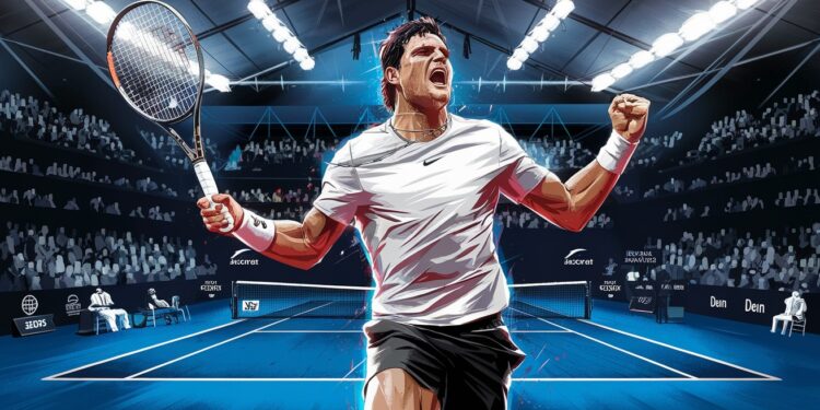 Alexander Shevchenko Surpris par la Domination d’Alcaraz - Viral Mag Alexander Shevchenko éliminé dès le premier tour de lOpen dAustralie par un Carlos Alcaraz survolté Résumé et analyse du match Viral Mag