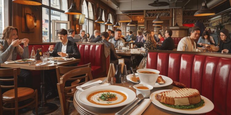 Bistrot Gisèle : La Soupe à l’Oignon et le Cordon Bleu Débarquent au Cœur de Paris - Viral Mag Découvrez le Bistrot Gisèle nouvelle adresse incontournable du centre de Paris Au menu  soupe à loignon maison cordon bleu revisité et tarte Tatin gourmande Ambiance conviviale garantie    Viral Mag