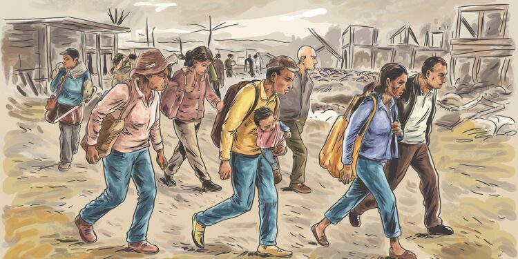 En Colombie plus de 2500 personnes ont fui les violents combats entre lELN et les dissidents des FARC trouvant refuge à Tibú Les déplacés supplient pour la paix   Viral Mag